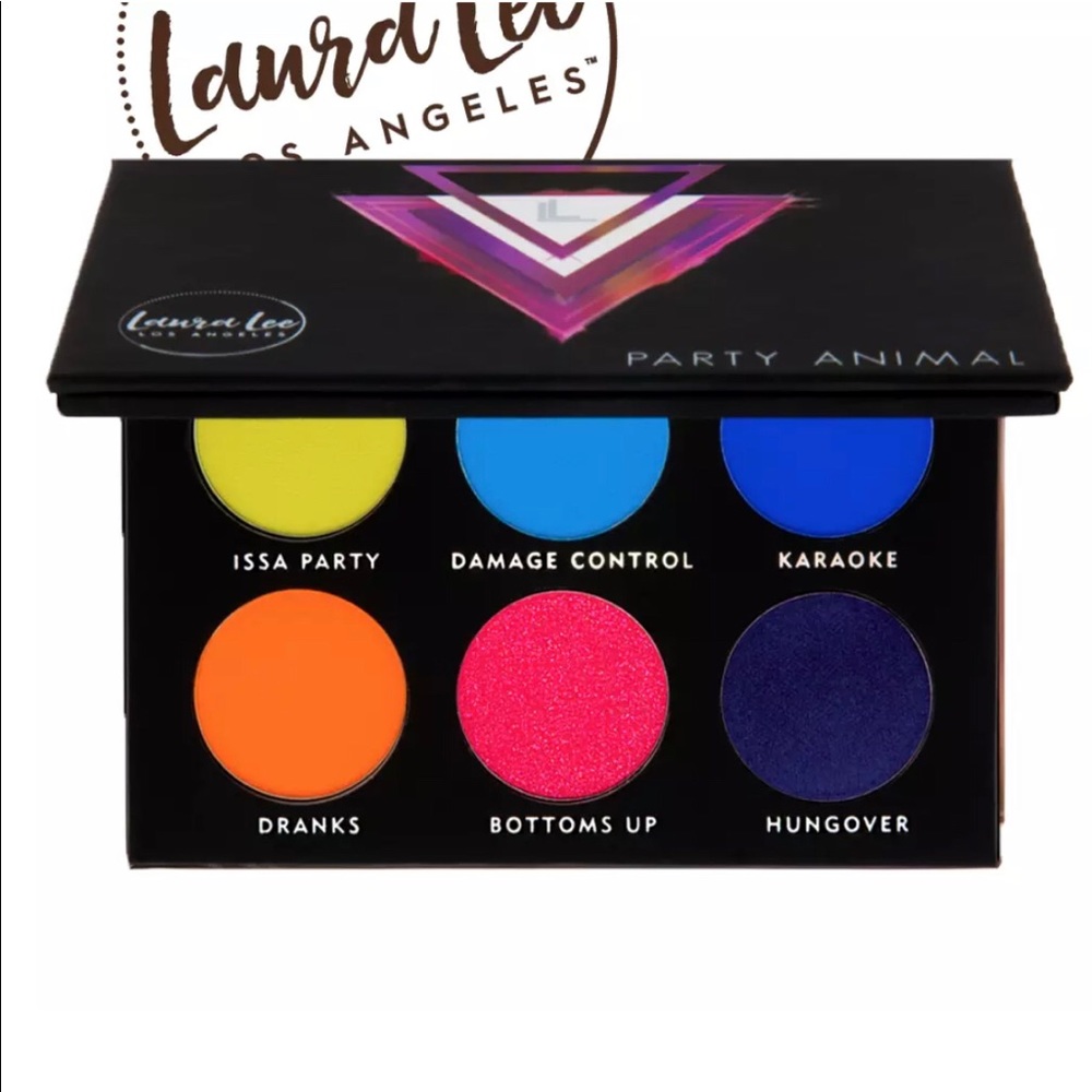 LAURA LEE LA Party Animal Eyeshadow Palette NIB